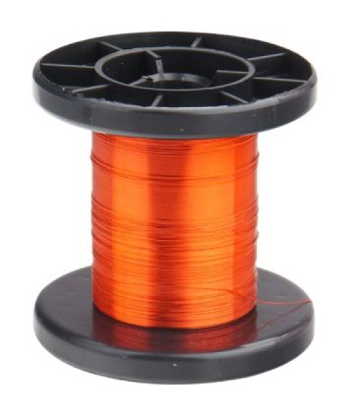 LD15-7 Kupfer Lackdraht Ø 0,15 mm / 100 m / orange